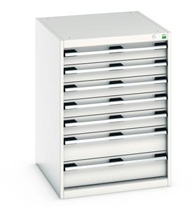 Bott Cubio Tool Storage Drawer Units 650 mm wide 750 deep Bott Cubio 7 Drawer Cabinet 650W x 750D x 900mmH